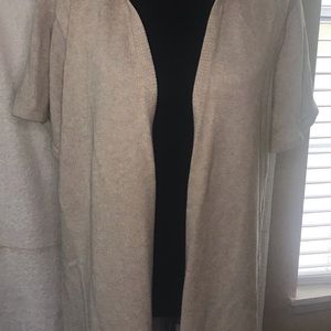 PureJill 100% cotton s/s vest w hood